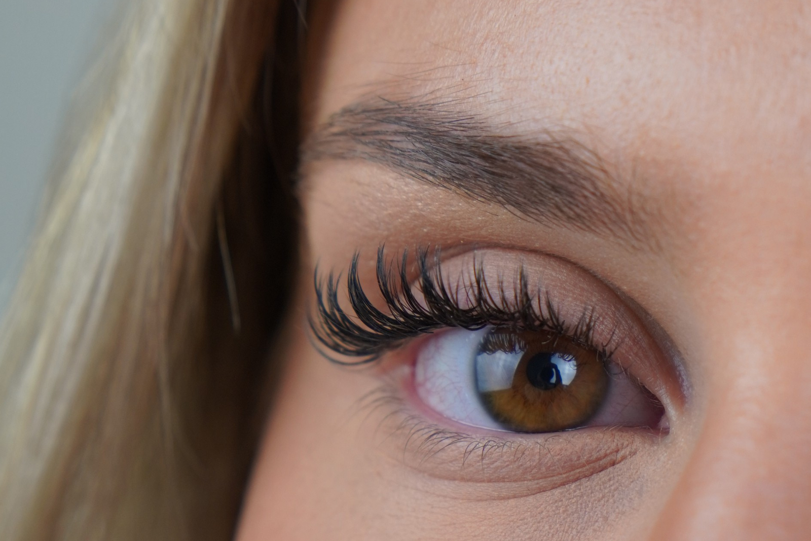 Volume 2D-5D wimperextensions resultaat bij House of Elegance Antwerpen.
